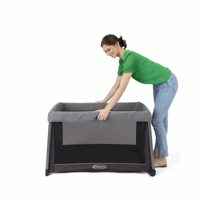 Graco - Patut de calatorie 3 in 1 transformabil in tarc FoldLite LX, Midnight