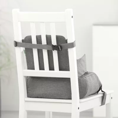 Inaltator de scaun pentru bebelusi 6-36 luni, transportabil, din plastic reciclat, Reer Growing Booster Seat 85041