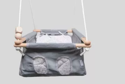 Incababy - Legan multifunctional bebelusi, 0 luni - 3 ani (20 kg), testat TÜV Rheinland, Grey Stars FW