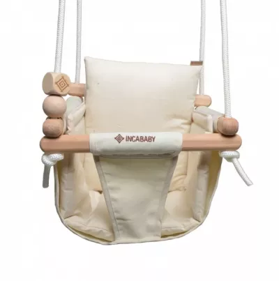 Incababy - Legan multifunctional pentru junior, 1-5 ani (30 kg), testat TÜV Rheinland, Cream