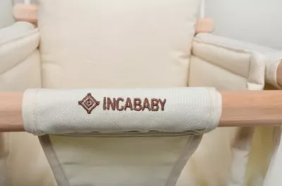 Incababy - Legan multifunctional pentru junior, 1-5 ani (30 kg), testat TÜV Rheinland, Cream