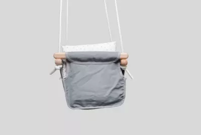 Incababy - Legan multifunctional pentru junior, 1-5 ani (30 kg), testat TÜV Rheinland, Grey Stars