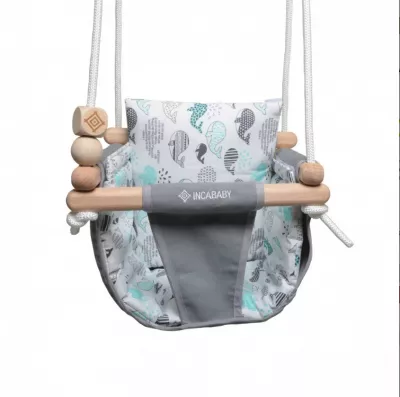 Incababy - Legan multifunctional pentru junior, 1-5 ani (30 kg), testat TÜV Rheinland, Whale