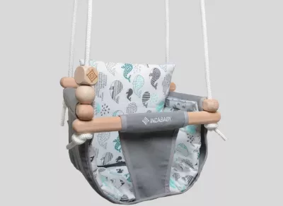 Incababy - Legan multifunctional pentru junior, 1-5 ani (30 kg), testat TÜV Rheinland, Whale
