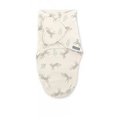 Ingenuity - Set 2 sisteme de infasare Swaddle Me 0-3 luni, colectia Monogram, Born Free