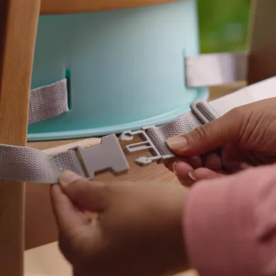 Ity by Ingenuity - Scaun de masa si Booster My Spot Easy-Clean, Teal