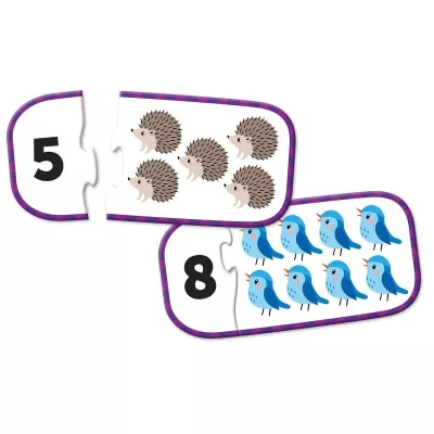 Joc de asociere - Invat sa numar pana la 25