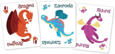 Joc de carti Old Maid - Dragoni veseli