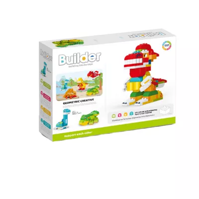 Joc de constructie STEAM - Dinozauri (135 piese)