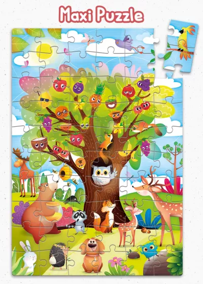 Joc de echilibru  Montessori - Pasarele vesele