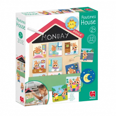 Joc educativ - Casuta cu activitati zilnice