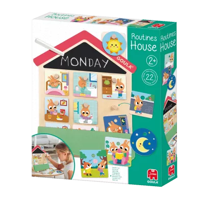 Joc educativ - Casuta cu activitati zilnice