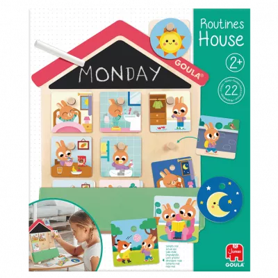 Joc educativ - Casuta cu activitati zilnice