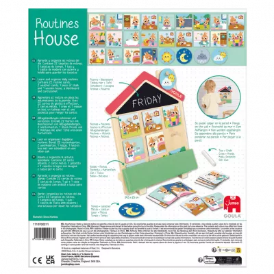 Joc educativ - Casuta cu activitati zilnice