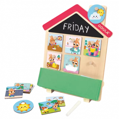 Joc educativ - Casuta cu activitati zilnice