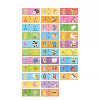 Joc educativ - Invat alfabetul (limba romana)