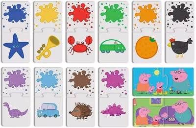 Joc - Invatam primele culori cu Peppa Pig