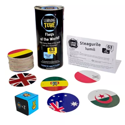 Joc Learning Tube® - Steagurile lumii