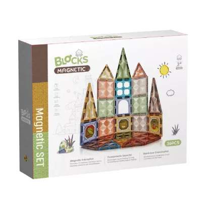 Joc magnetic  Diamond - 36 piese (7.5 cm)