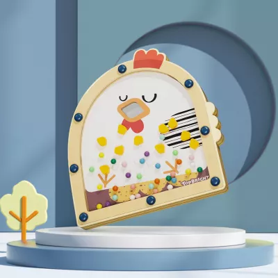 Joc Montessori - Hraneste gaina