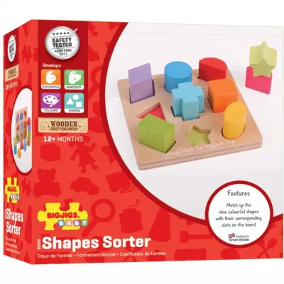 Joc - Primele forme de sortat - BigJigs