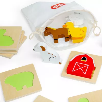 Joc Simte si gaseste - Ferma