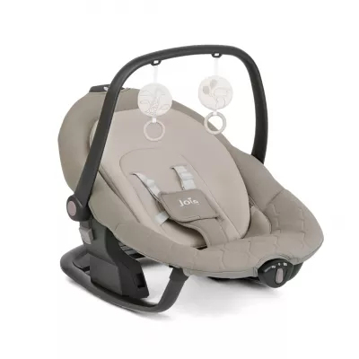 Joie - Leagan si balansoar rotativ Serina 2 in 1 Hazelnut