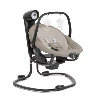 Joie - Leagan si balansoar rotativ Serina 2 in 1 Hazelnut