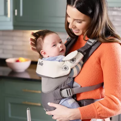 Joie - Marsupiu ergonomic 3 in 1 pentru bebelusi Savvy Lite Cobblestone