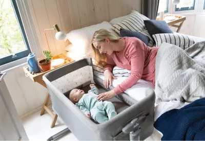 Joie - Patut Pliant 2 in 1 Roomie Glide Shale