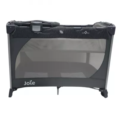 Joie - Patut pliant Commuter Change Gray Marble, cu cosulet detasabil inclus