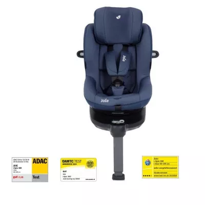Joie - Scaun auto i-Spin 360Â° Deep Sea, 40-105 cm, testat ADAC si certificat R129