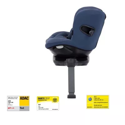 Joie - Scaun auto i-Spin 360Â° Deep Sea, 40-105 cm, testat ADAC si certificat R129