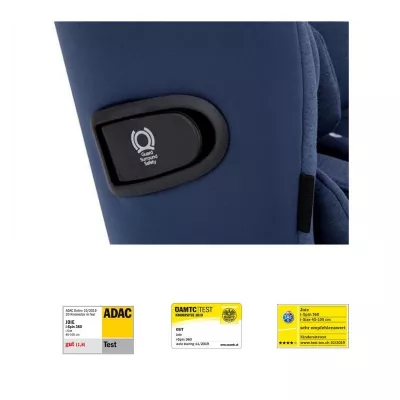 Joie - Scaun auto i-Spin 360Â° Deep Sea, 40-105 cm, testat ADAC si certificat R129