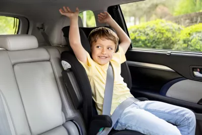 Joie - Scaun auto i-Trillo FX Royal Blue, 100-150 cm, certificat R129 si testat ADAC