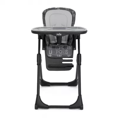 Joie - Scaun de masa Mimzy Recline ABC Charcoal, nastere - 15 kg