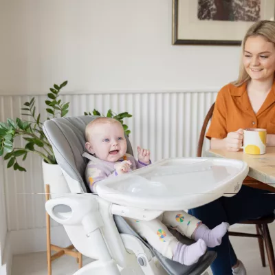 Joie - Scaun de masa Mimzy Recline Arctic, nastere - 15 kg