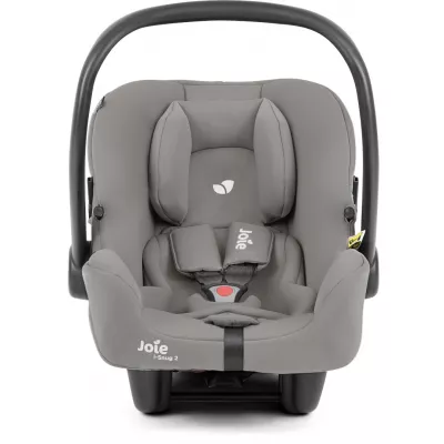 Joie - Scoica auto i-Snug 2 cu tetiera reglabila, 40-75 cm, Pebble, testata ADAC si certificata R129