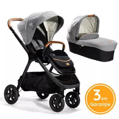 Joie - Carucior multifunctional 2 in 1 Finiti Signature, Carbon