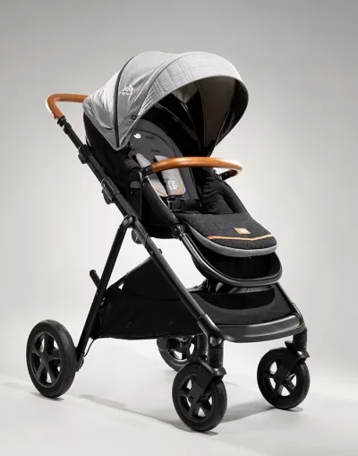 Joie - Carucior multifunctional 2 in 1, reglabil pe inaltime, Aeria Signature Carbon