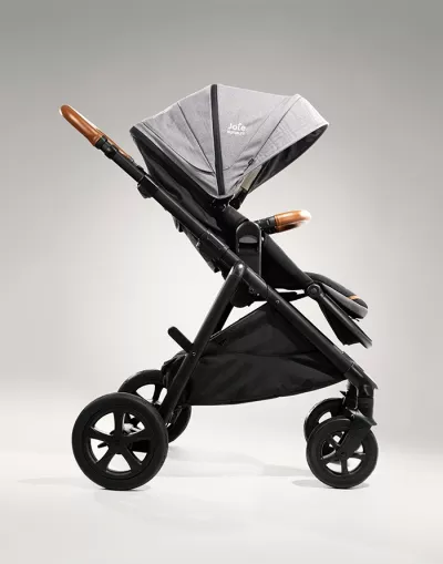 Joie - Carucior multifunctional, reglabil pe inaltime Aeria Signature, Carbon