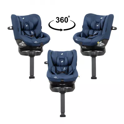 Joie - Scaun auto i-Spin 360Â° R Deep Sea, nastere - 105 cm