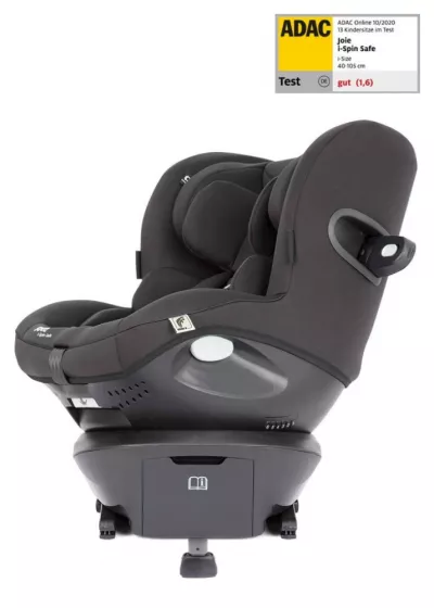 Joie - Scaun auto i-Spin Safe Coal, nastere - 105 cm, exclusiv rear-facing