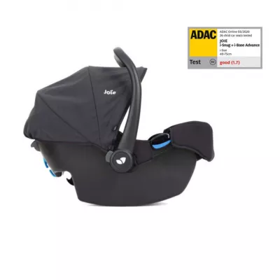 Joie - Scoica auto i-Snug Coal, nastere - 75 cm