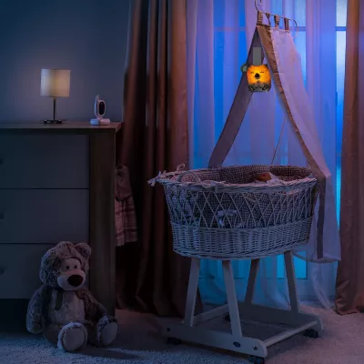 Jucarie din plus pentru somn Sleepy Koala, cu lumina de veghe si muzica pentru bebelusi, 0+ luni, Reer 52451