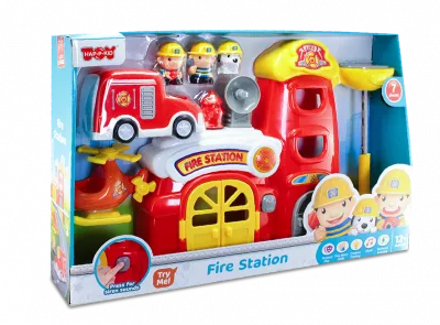 Jucarie interactiva - Prima mea statie de pompieri