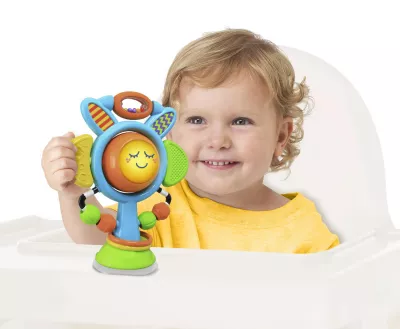 Jucarie interactiva cu ventuza - Floarea soarelui