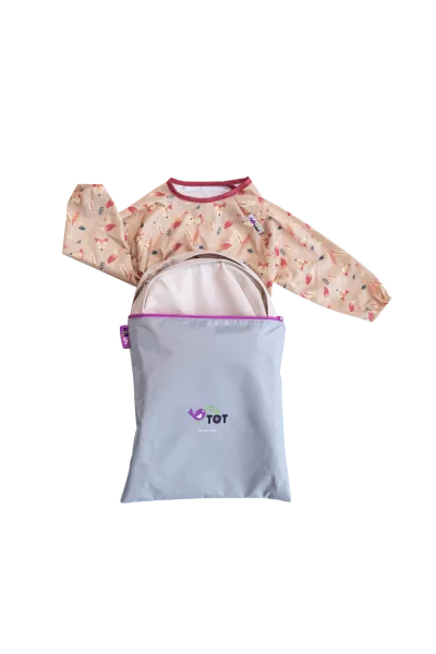 Kit hranire - Baveta si tava (Vulpite)