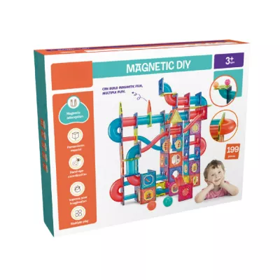Labirintul meu magnetic - 199 piese (7.5 cm)