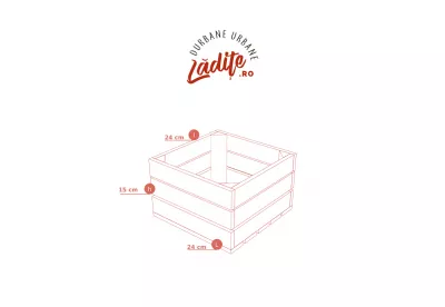 Ladita Ursitoare 24x24x15